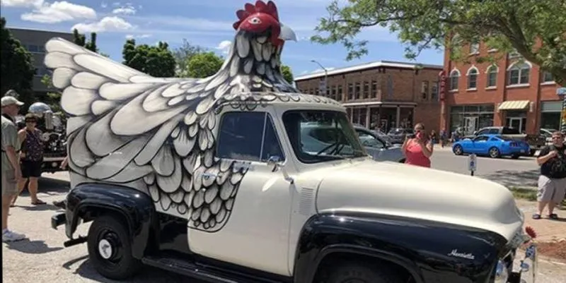 Смешной тюнинг машины